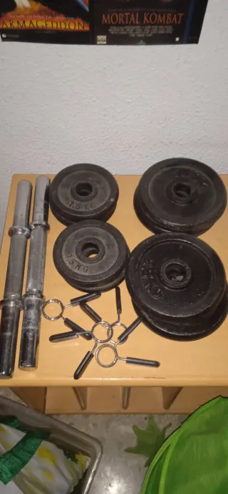 Banco de pesas y abdominales ILIGO