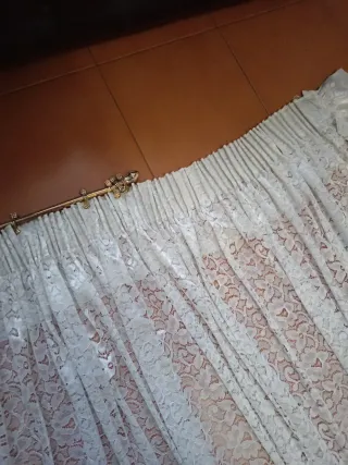 2 Tende Pizzo Bianco con Riccio