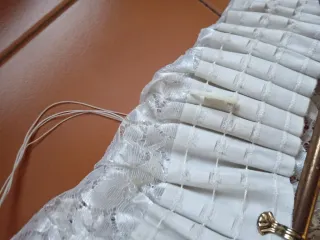 2 Tende Pizzo Bianco con Riccio