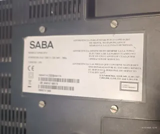 Televisión Saba 19 con DVD