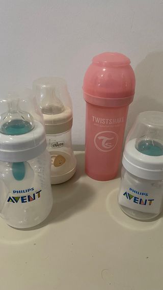 Pack 4 Biberones Philips Avent, Chicco
