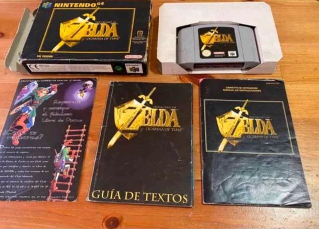 Juego Zelda Ocarina of Time N64 Completo