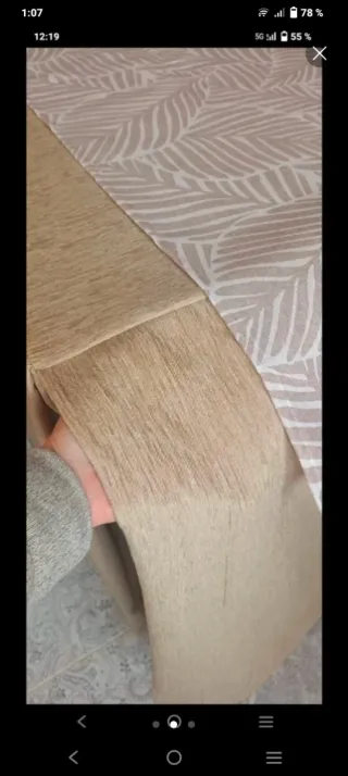 Ropa de mesa camilla beige