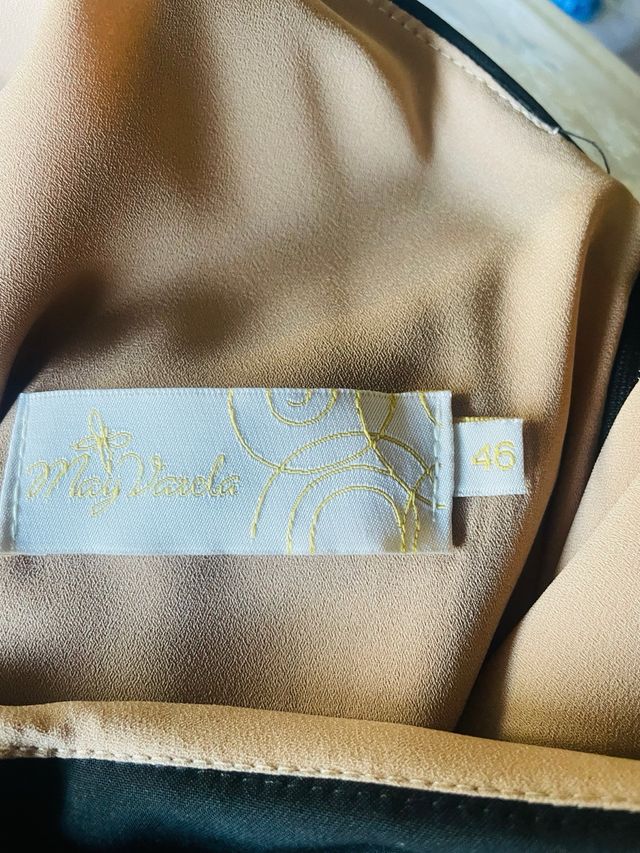 Vestido estampado V-neck