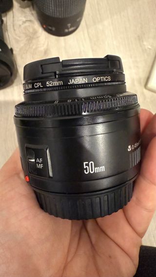 Cámara DSLR Canon 70D Kit