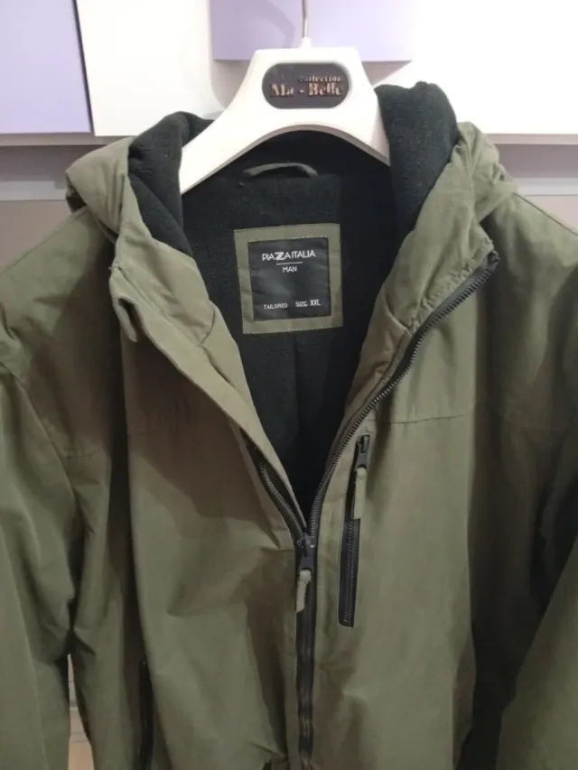 Giacca invernale uomo Piazza Italia verde XL