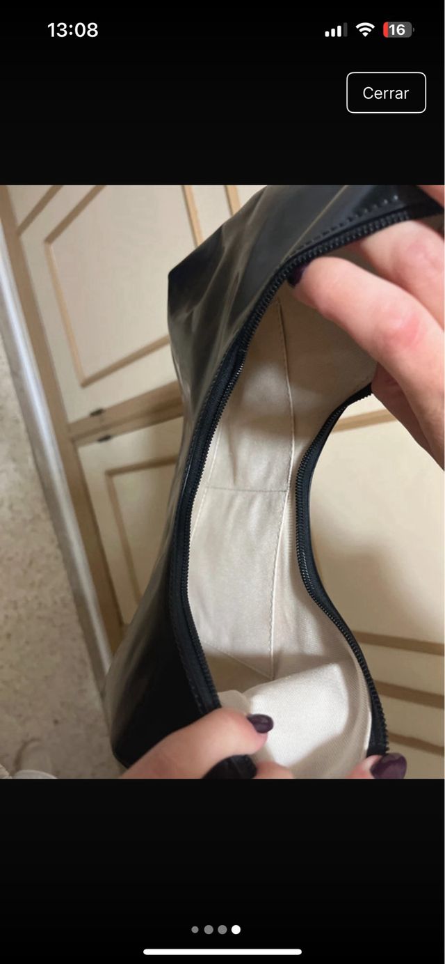 Bolso de piel para fiesta marca by far