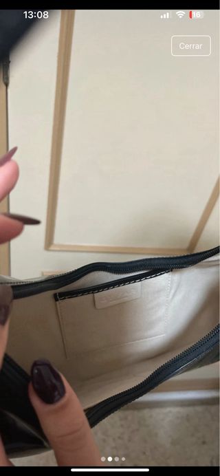 Bolso de piel para fiesta marca by far