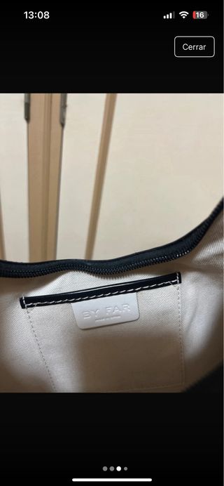 Bolso de piel para fiesta marca by far