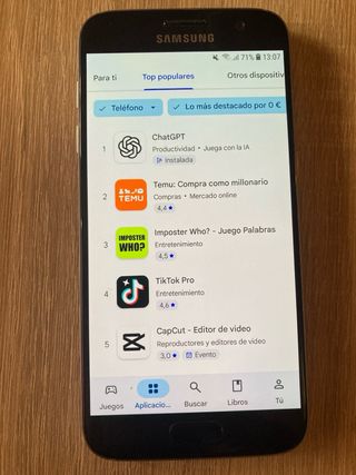 Samsung Galaxy S7 Negro