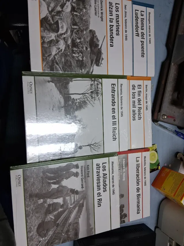 2 guerra mundial 1945. 6 libros