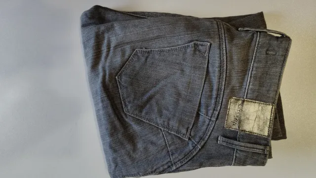 Pantalón vaquero Salsa gris,push up