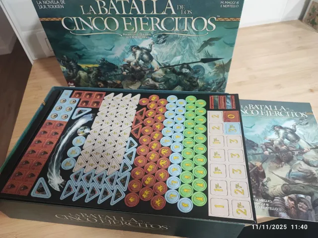 Juego de mesa La Batalla de los Cinco Ejércitos