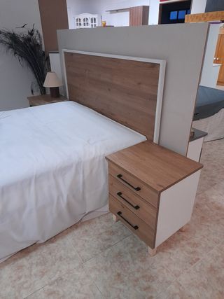 Dormitorio completo con colchón