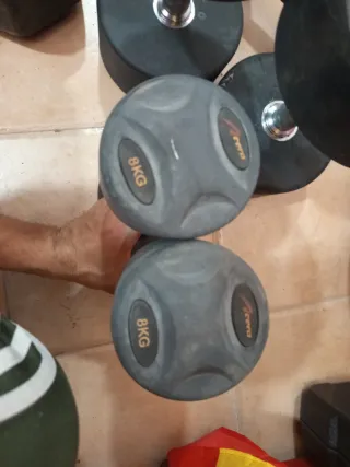 Mancuernas 8kg (par)