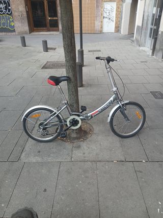 Bicicleta paseo aluminio plegable
