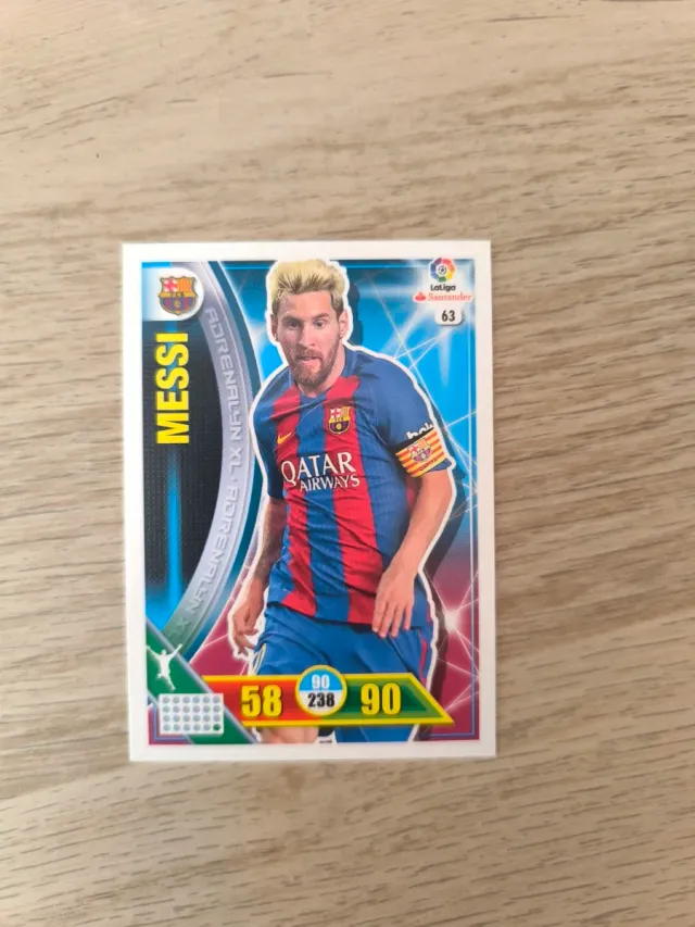 Carta Messi Adrenalyn XL 2016-2017