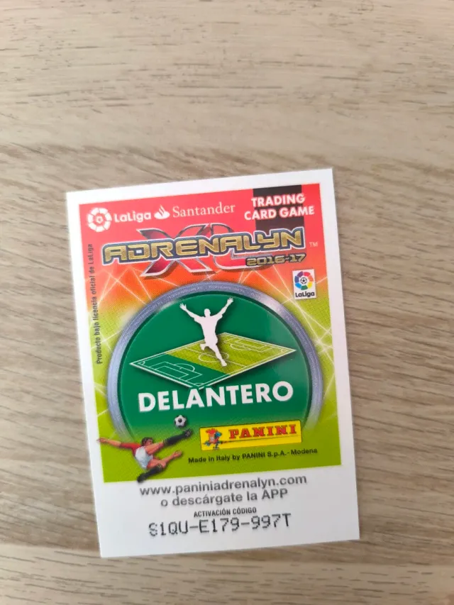 Carta Messi Adrenalyn XL 2016-2017