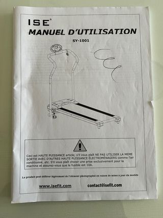 Cinta de andar plegable ISE