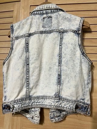 Chaleco vaquero Bershka Talla S