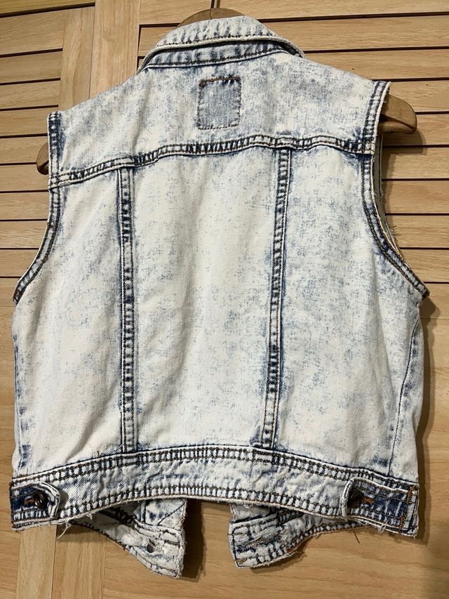 Chaleco vaquero Bershka Talla S