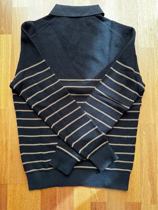 Polo Massimo Dutti rayas manga larga