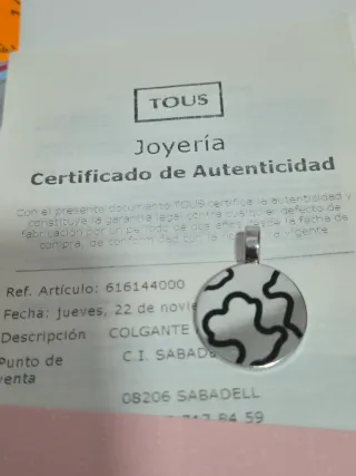 Colgante Tous Original