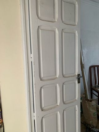 Puertas antiguas de cuarterones son diez unidades