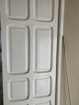 Puertas antiguas de cuarterones son diez unidades