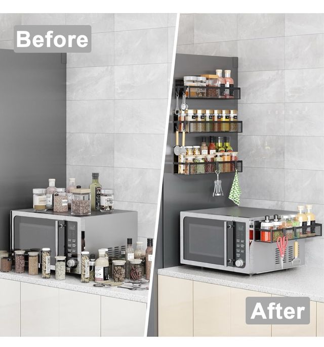 Estante Magnético Cocina 4 Pack