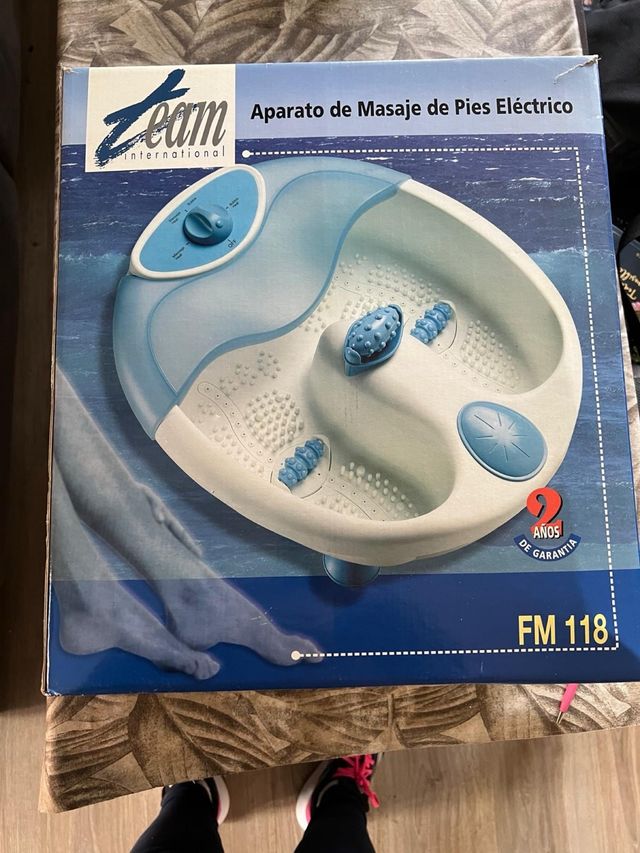 Aparato Masaje Pies Eléctrico Team Int. casi nuevo