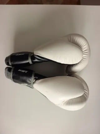 Guantes Boxeo Venum 16oz Blancos/Grises