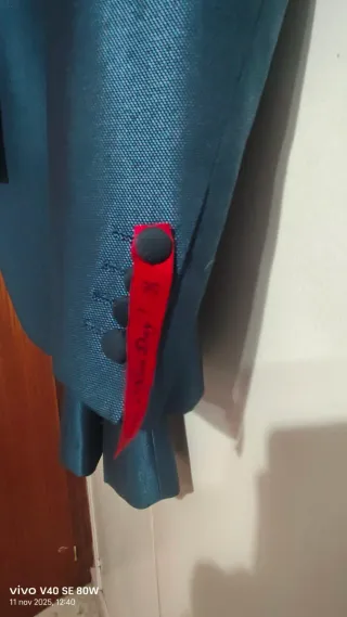 Traje de Novio Azul Teal (A Estrenar)