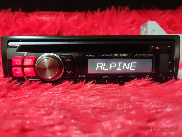 Alpine CDE-120RR Autoradio CD RDS