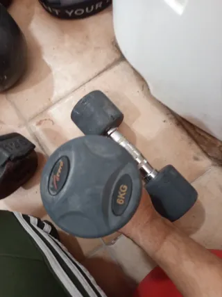 Mancuernas 6 kg (par)