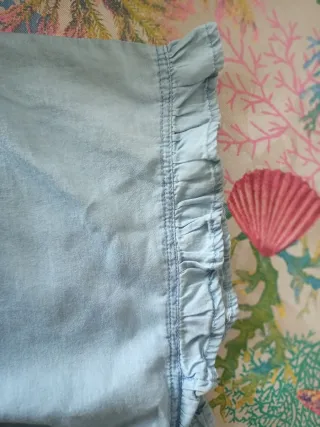 Camisa vaquera mujer amplia