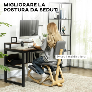 Sedia Ergonomica a Inginocchiatoio con Movimento a