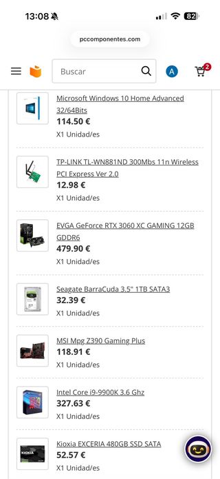 PC Gaming i9-9900K /3060 xc /32gb RAM