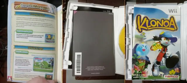 Klonoa Nintendo Wii PAL España Completo Namco