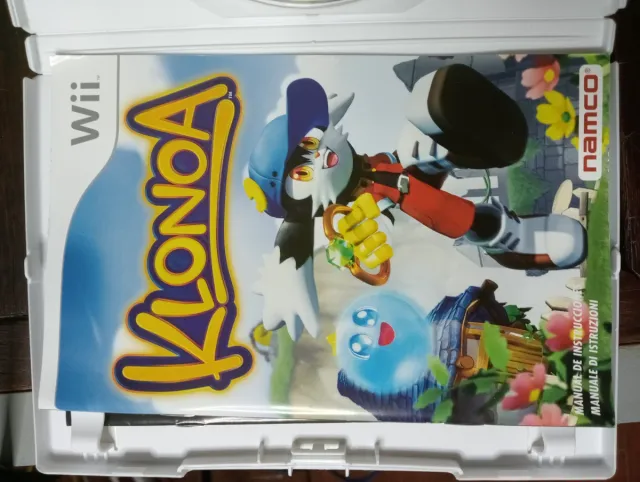Klonoa Nintendo Wii PAL España Completo Namco