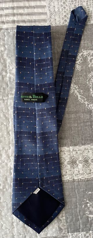 Corbata Sette&Bello azul.