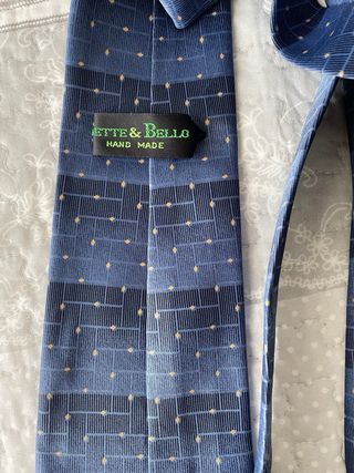 Corbata Sette&Bello azul.