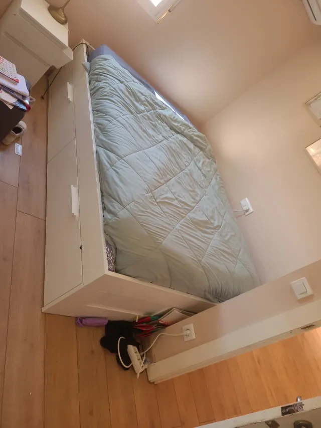 Cama con 4 cajones 140×200