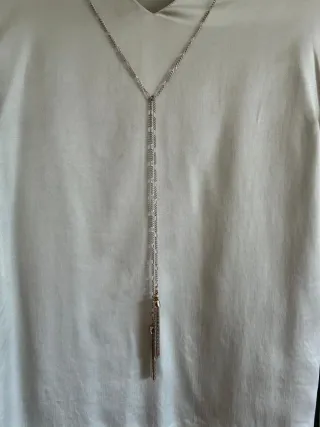 Blusa Alba Conde Plata Talla M