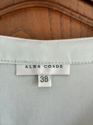 Blusa Alba Conde Plata Talla M