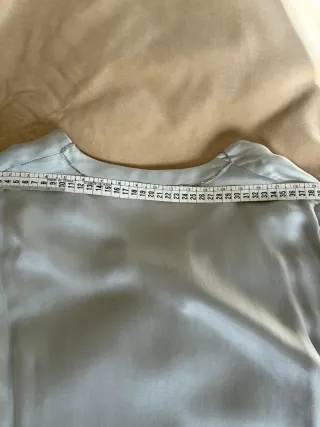 Blusa Alba Conde Plata Talla M