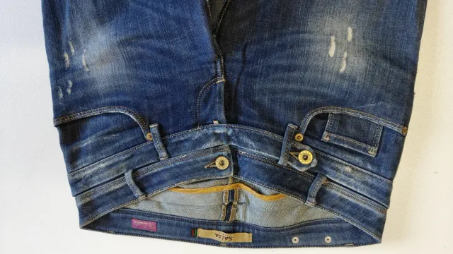 Pantalón vaquero Salsa azul,push up