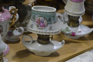 Colección de quinqué antiguos