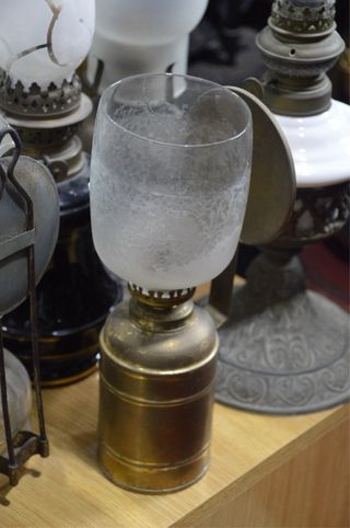 Colección de quinqué antiguos