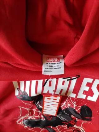 Chándal de niño5-6 años 116cm espiderman